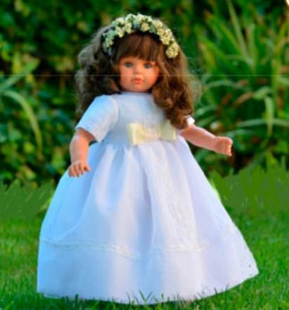Кукла Пепа в белом платье, 60 см, 
